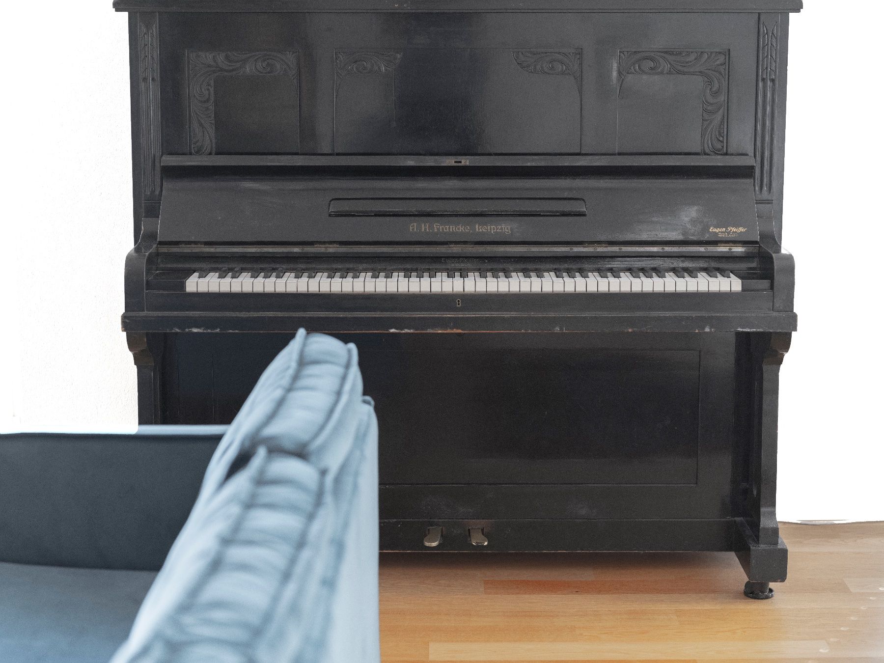 Strumenti musicali: A.H. FRANCKE . Leipzig KLAVIER Piano – Usato da Emmen venduto da babmusician