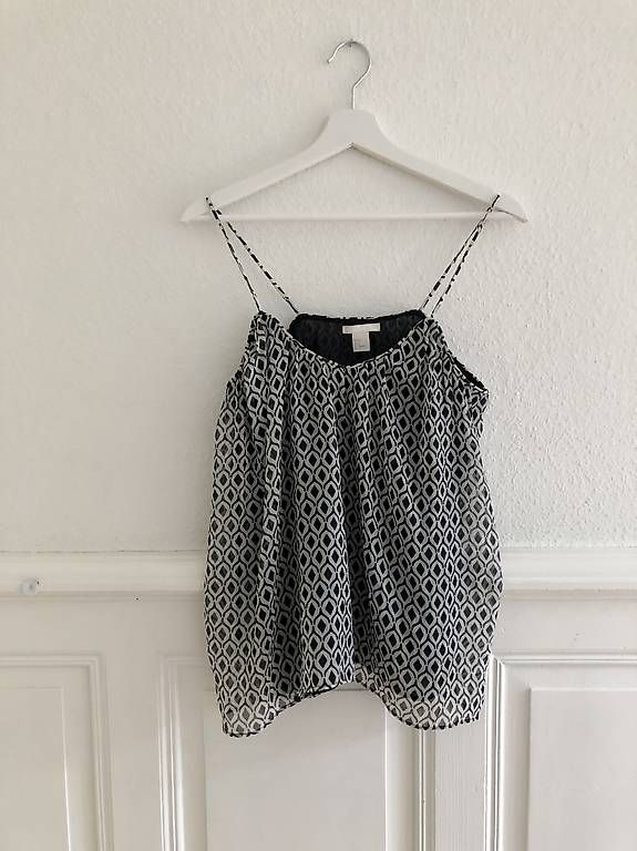 Top: Trägershirt H&M Gr. 36 – Usato da Bern venduto da tan_2rrh