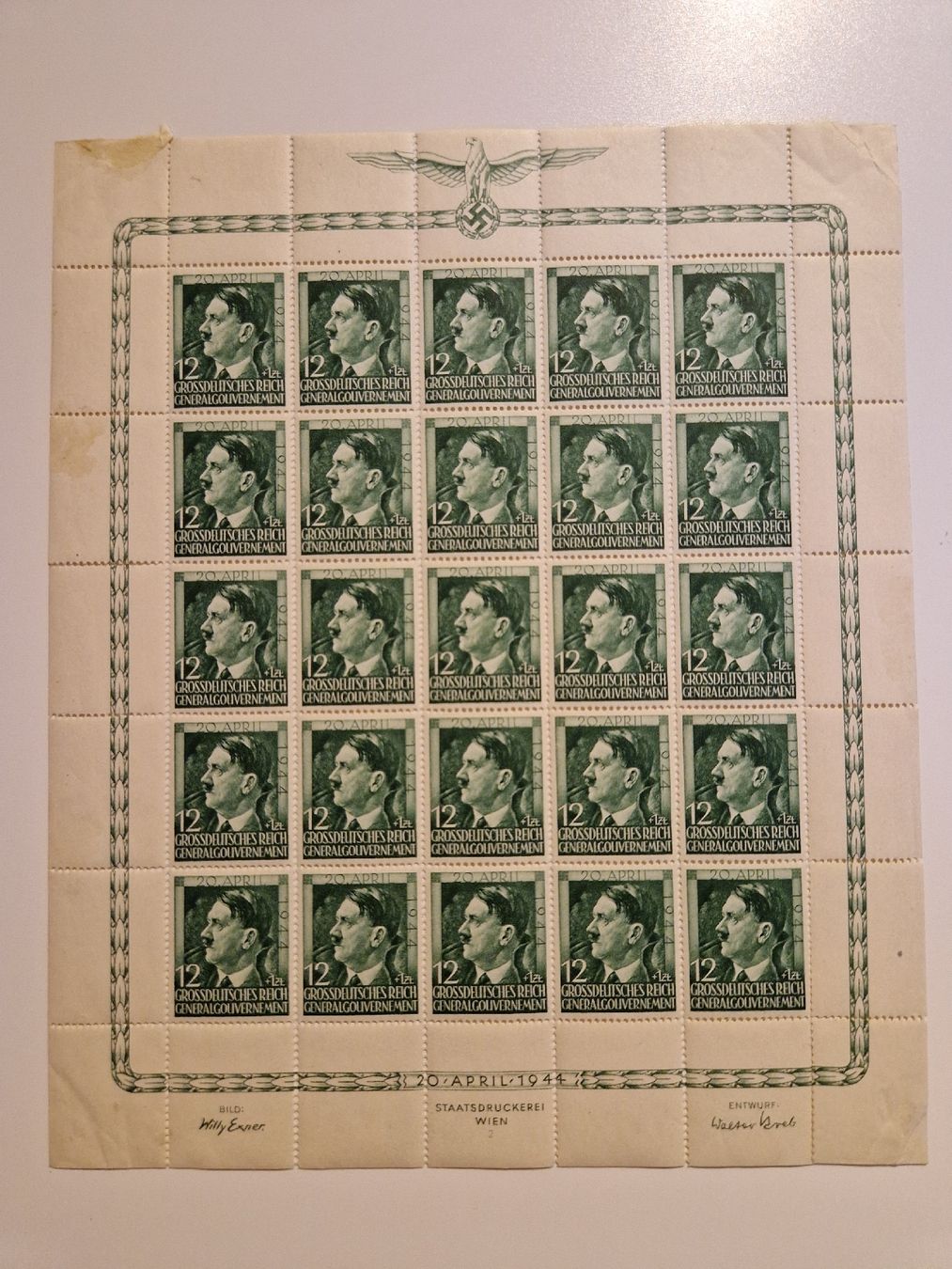 Tutti i francobolli: Deutsches Reich Adolf Hitler Generalgouvernement postfrisch – Nuovo (secondo la descrizione) da St. Gallen venduto da Enrico_SG