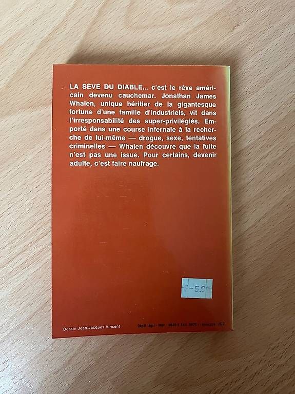 Livres: La sève du diable  – D'occasion à Champagne par Marie2108 1