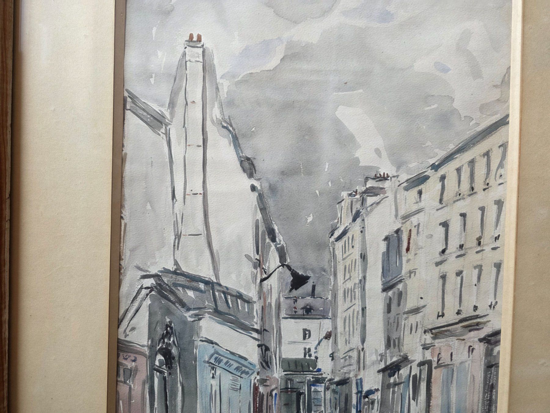 Dipinti: antikes Gemälde Bild Paris 1946 – Usato da Walterswil BE venduto da Lonitti 5