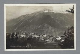 MONTANA VILLAGE, ÉCRITE, PAS CIRCULÉE