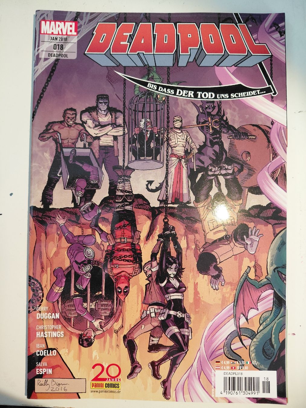 Fumetti: Deadpool - Bis dass der Tod uns scheidet – Usato da Solothurn venduto da adr_pw5k