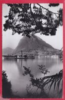 LUGANO, MONTE SAN SALVATORE, MIT DAMPFER, 21.5.1956