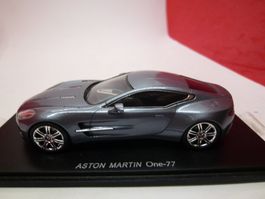 Aston Martin ONE-77 - anthrazit - top Modell von    Spark !