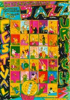 JAZZ FESTIVAL ZURICH 1990 - Original Plakat
