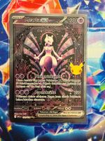 Pokémon Karte: Mewtwo ex 151/128 DE 30th Celebration MINT