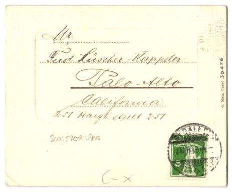 Cartoline postali: Mini-AK St. Gallen, Stadtpanorama mit Ne – Usato da Berlin venduto da bartko-reher 1