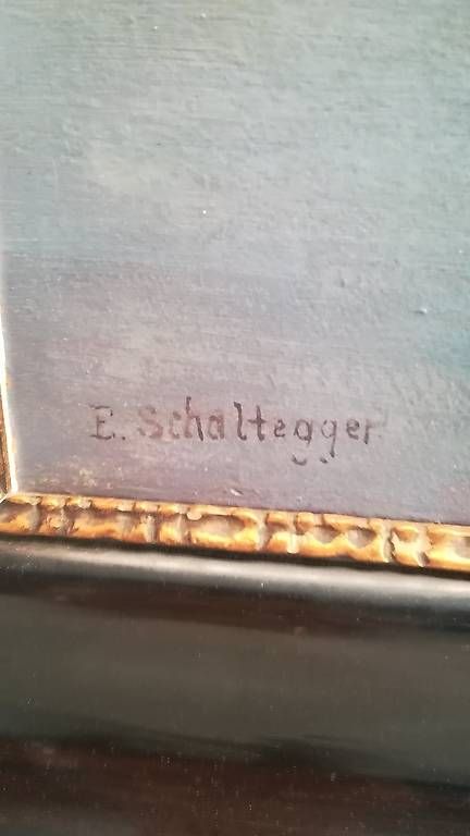 Gemälde: Schaltegger – Gebraucht aus Thalwil von alpi40 2