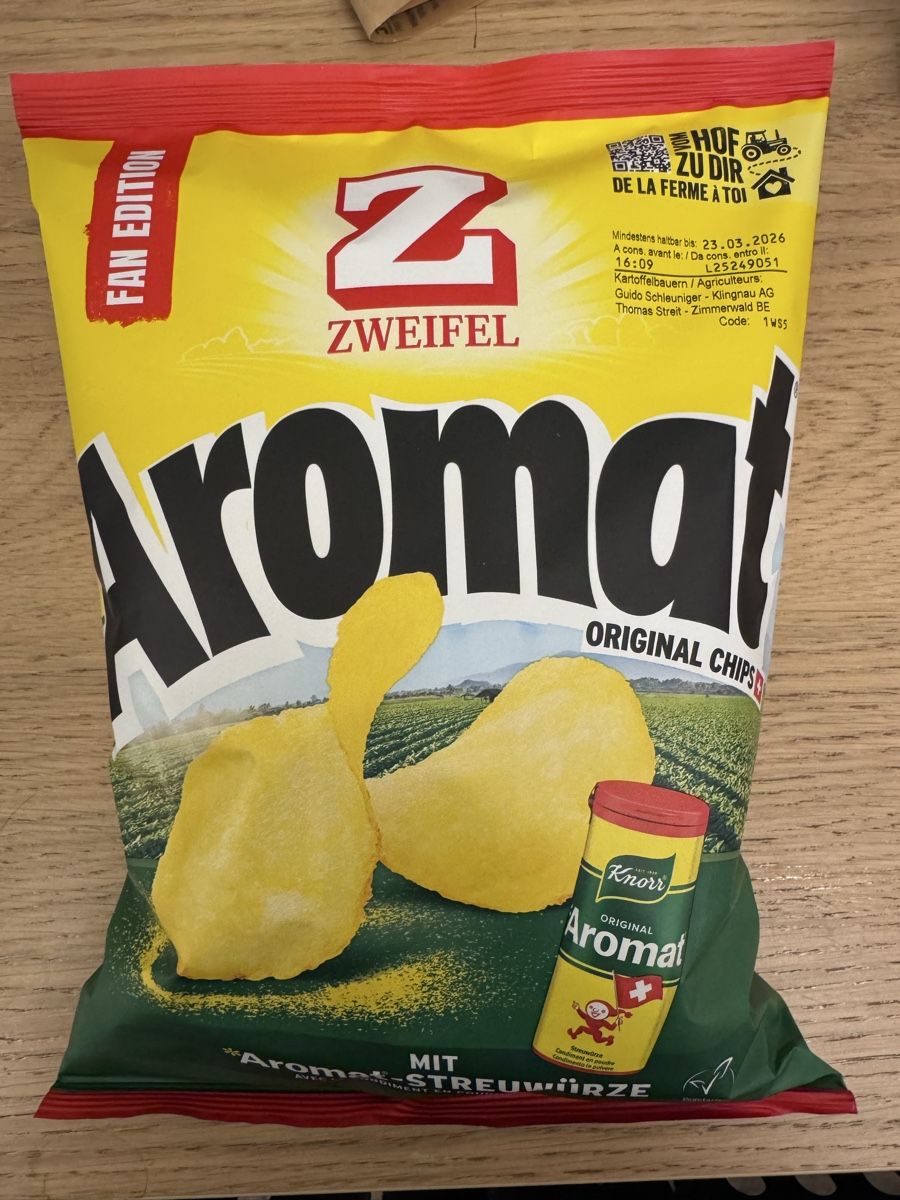 Zweifel Aromat Chips, Original, Limited Edition, Neu! (Neu und ...