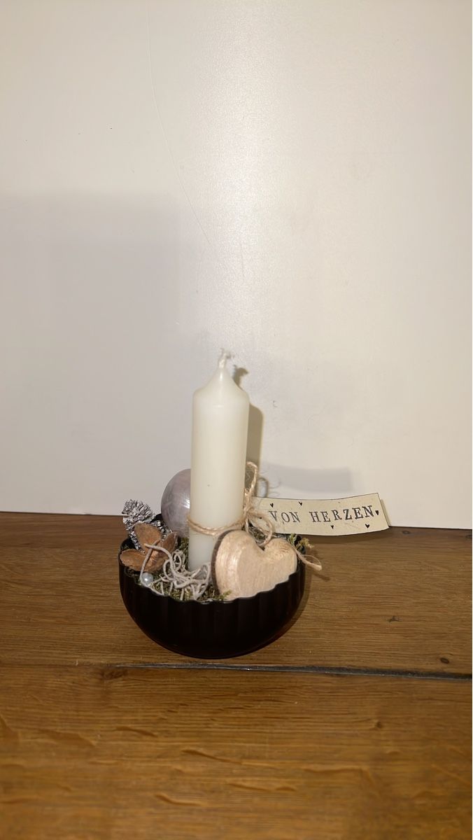 Candele: Deko Kerze "Von Herzen"  – Usato da Altdorf UR venduto da JanAil