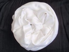 PASHMINA SCHAL WEISS