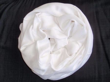 PASHMINA SCHAL WEISS