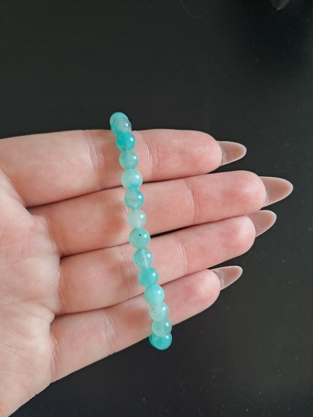 Bracelets: blaue Steinarmkette – D'occasion à Suhr par reb_q8y9 1