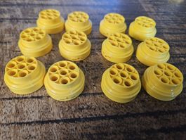 lego 60208 lot de 12 pièces Yellow Wheel 31mm D. x 15mm