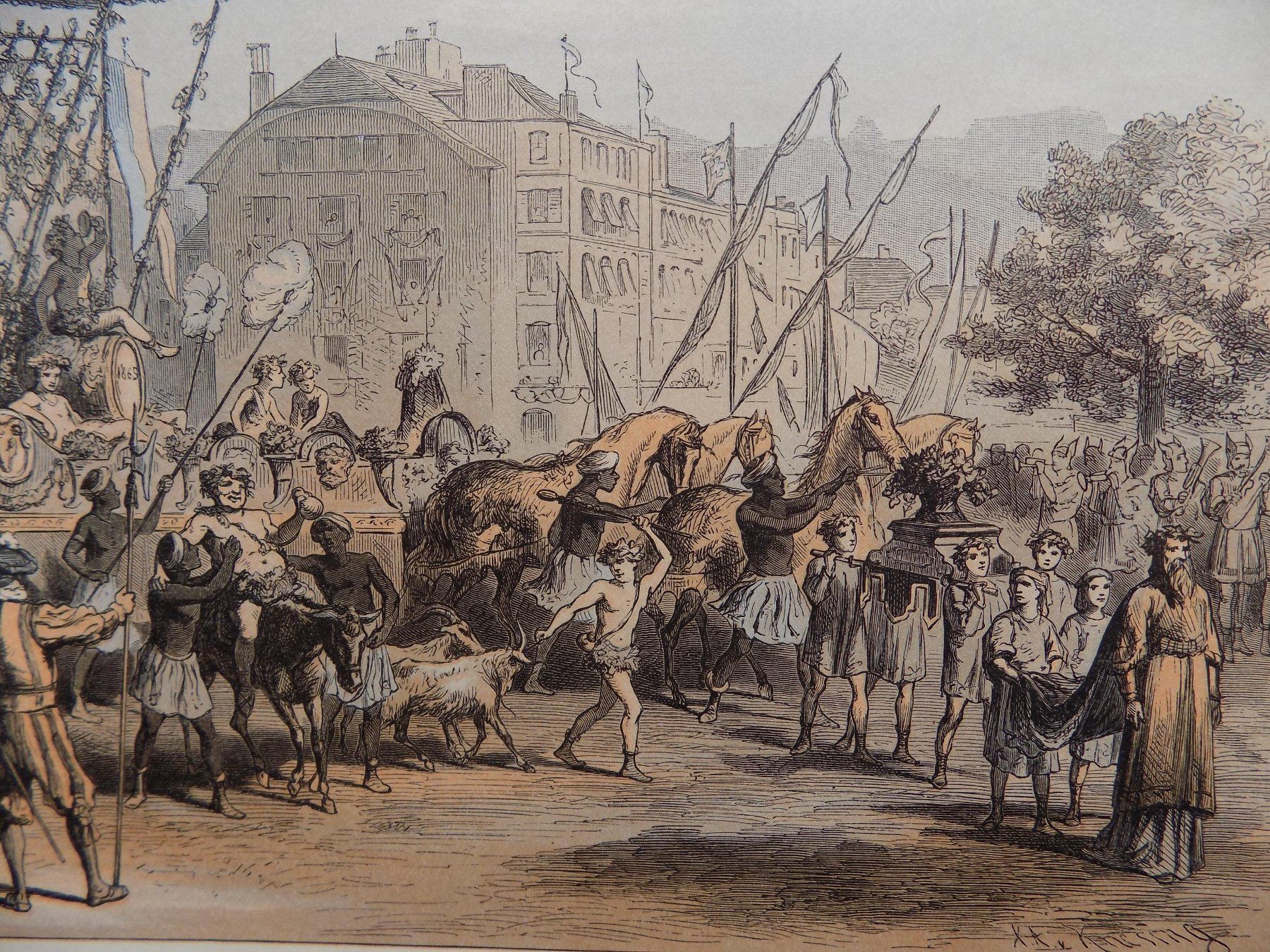 Gravures: Vevey Winzerfest – D'occasion à Risch par Rischli15 8