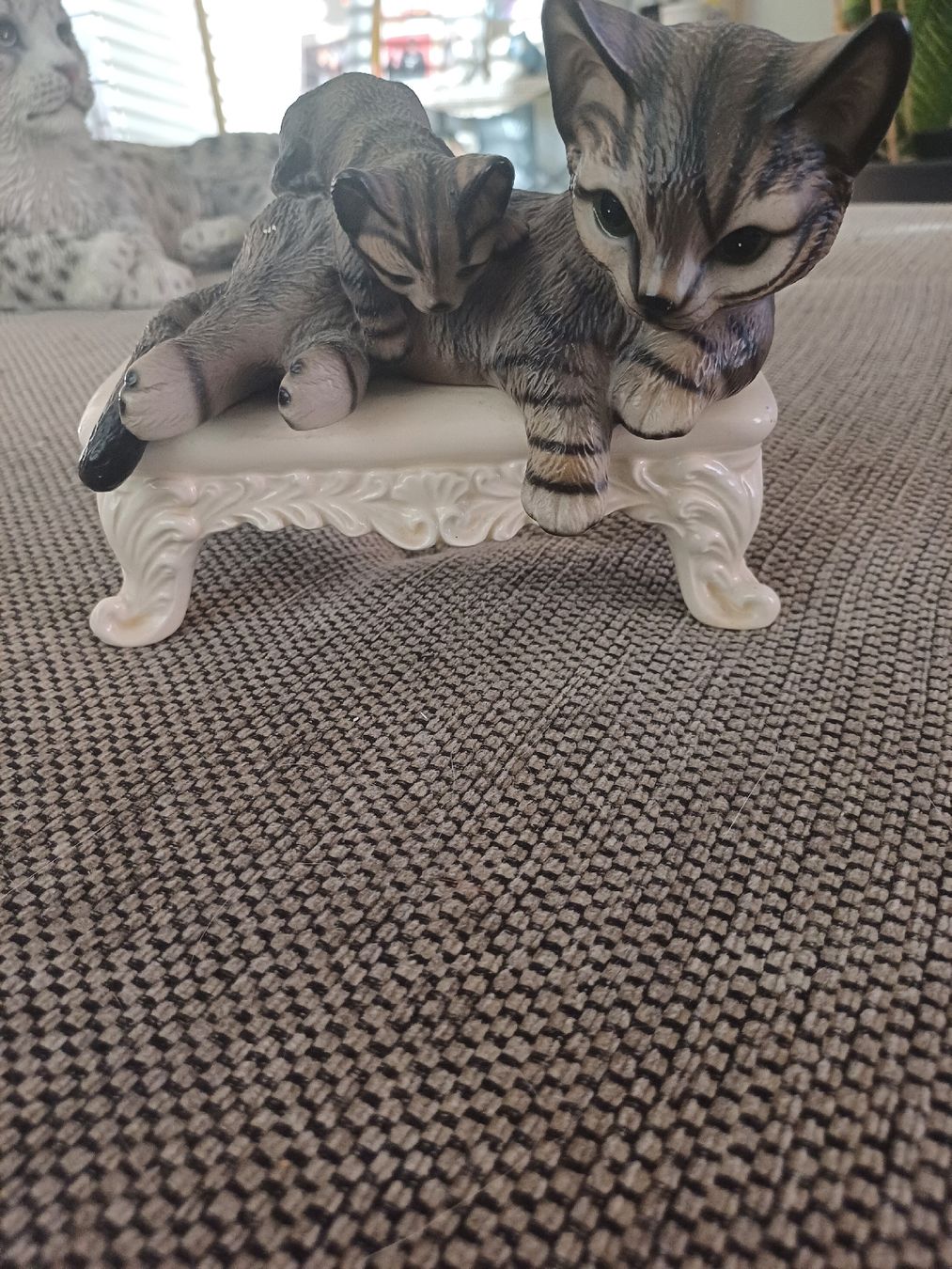 Statuette: Katzenmutter mit Baby  – Usato da Ostermundigen venduto da Loulilou86