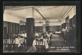 Bern, Hotel Wilden Mann mit Cafe-Restaur