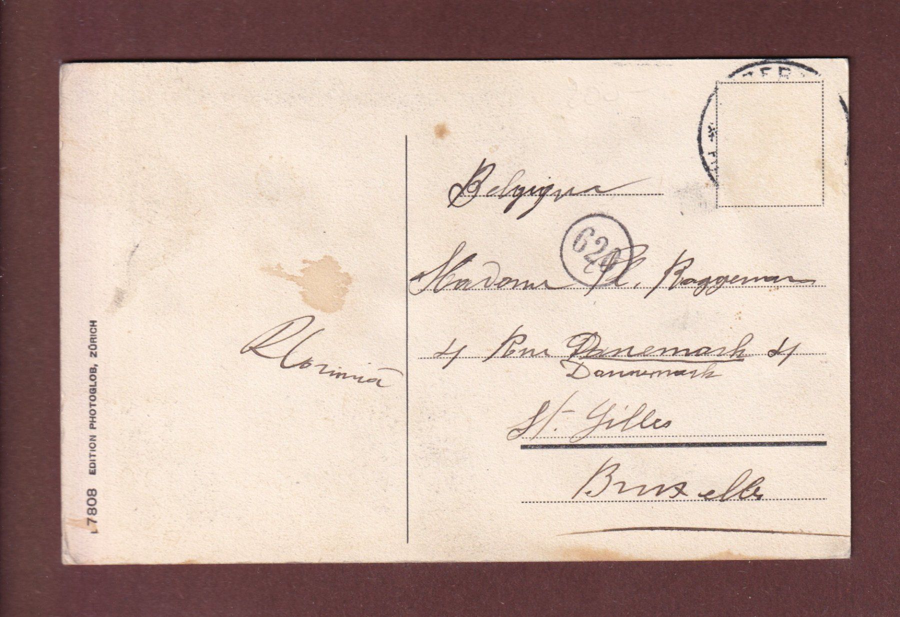 Cartoline postali: BÜRGENSTOCK Panorama – Usato da Pully venduto da nicecards-shop 1
