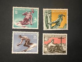 Liechtenstein 1955 Nr. 278 bis 281 ** (3130)