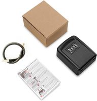 Schlüsselkasten mit Zahlencode und Abnehmbares Kabel