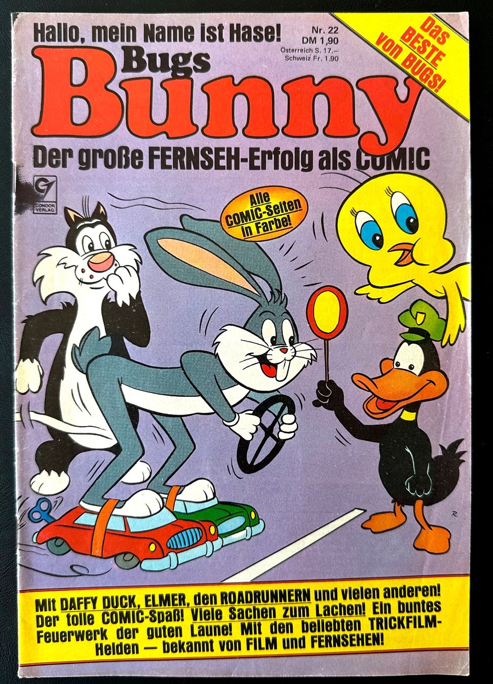 BD: Bugs Bunny Nr. 22 – D'occasion à Seltisberg par quadartswiss