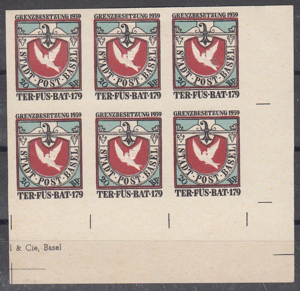 Alle Briefmarken: Territorial-Truppen 357 Oder 358 Ter.Füs.Bat.179 Kat.30.- – Gebraucht aus Herrliberg von Lfrifda