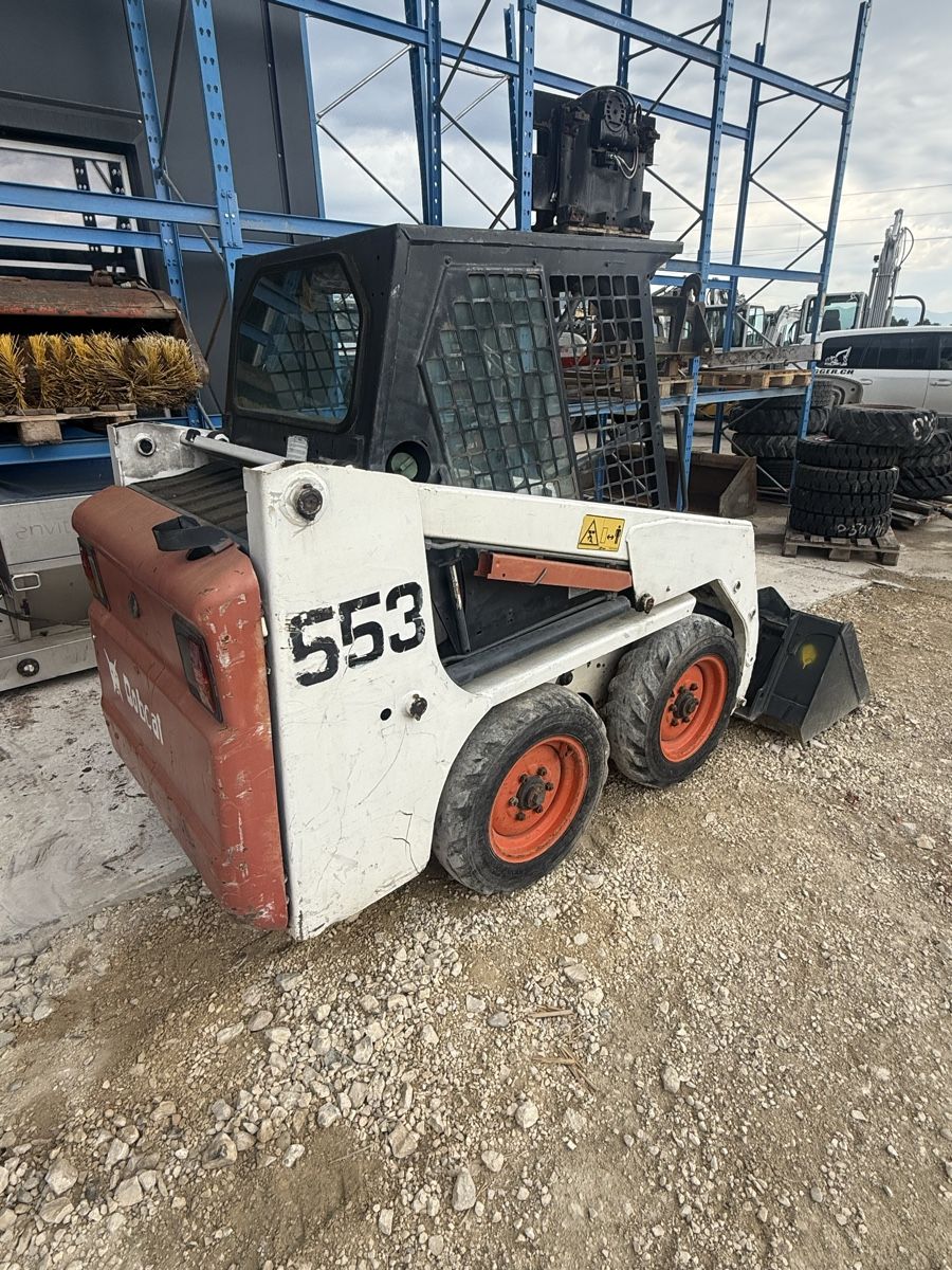 Bobcat Hoflader: Kompaktlader Bobcat 553 Bagger – Gebraucht aus Niederbipp von baggerch 5