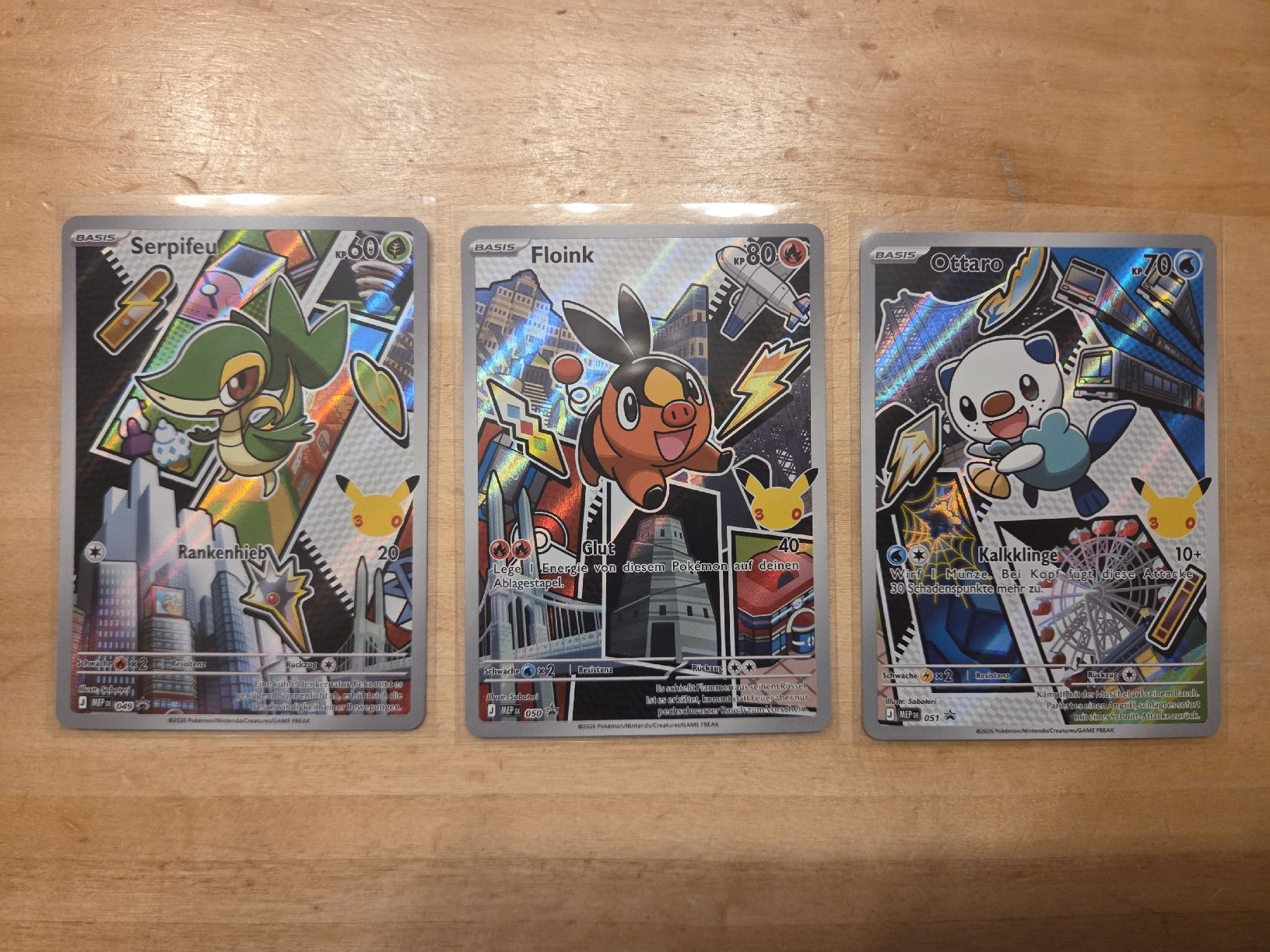 Pokémon Carte collezionabili: Pokemon Erste Partner Kollektion Promos Einall Starter DE – Nuovo (secondo la descrizione) da Wittenbach venduto da AS727