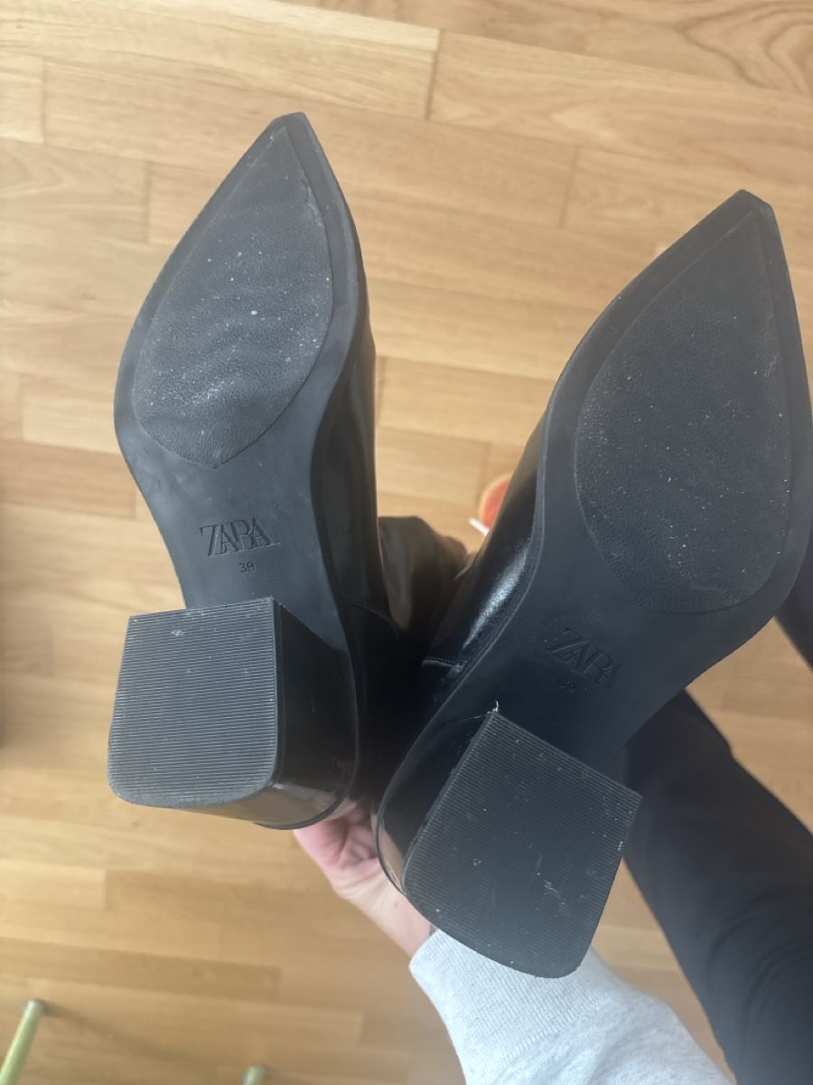 Zara Scarpe da donna: Stiefel Zara schwarz spitz  – Nuovo (secondo la descrizione) da Killwangen venduto da car_fbm7 4