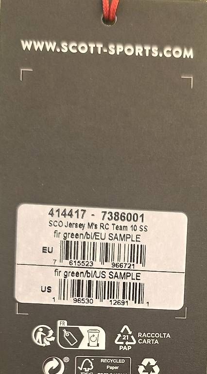 Scott Leibchen & Hosen: Maillot velo NEUF Scott RC Team 10, medium – Neu und originalverpackt aus Sugiez von factorysportoutlet 2