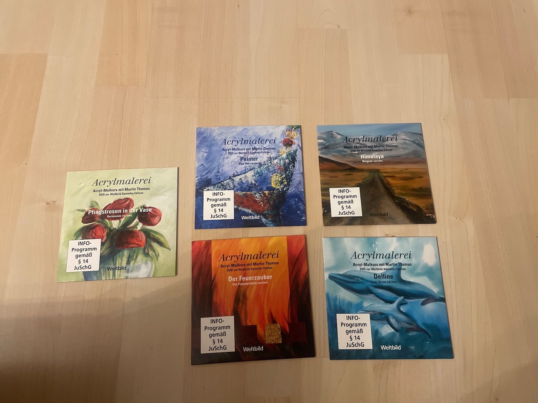 CD: CDs - Acrylmalerei – Usato da Schaffhausen venduto da Kolibri023