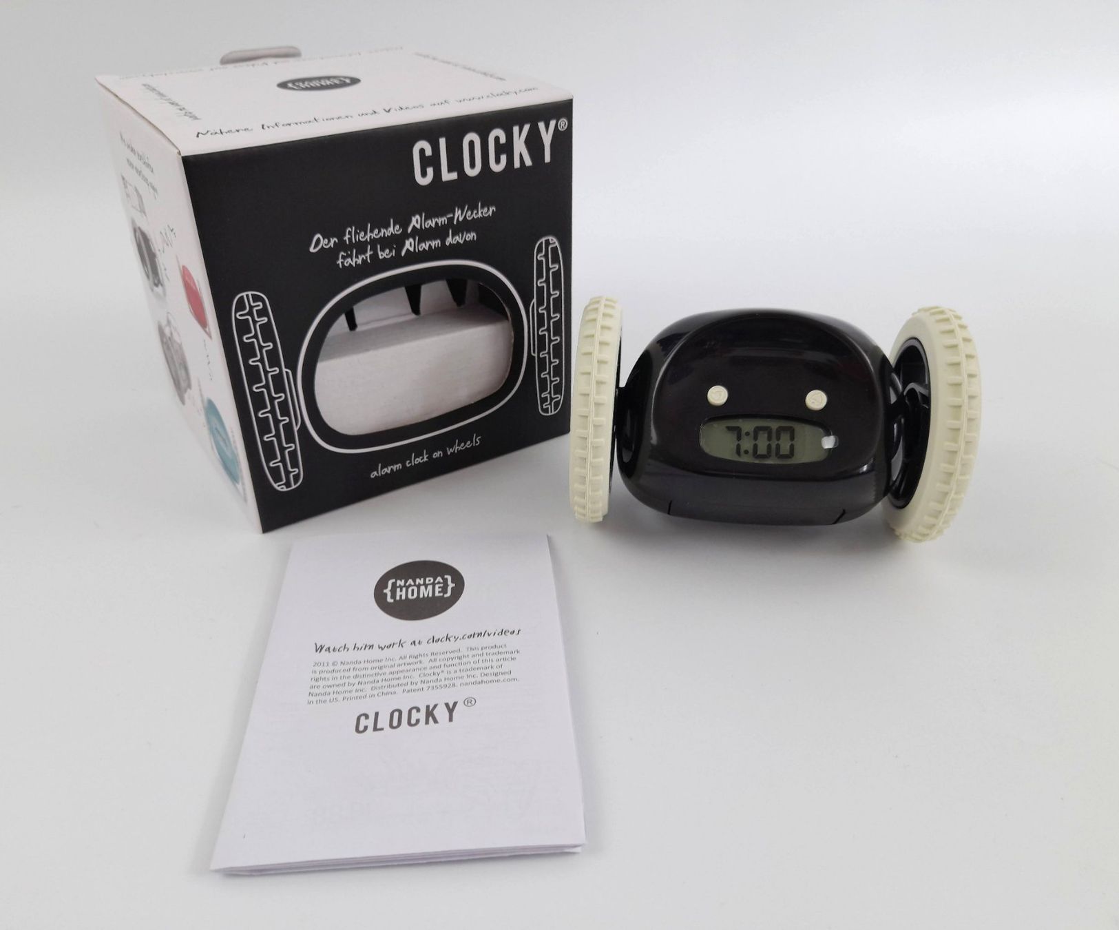 Clocky Sveglie: NANDA HOME Clocky Alarm-Wecker – Usato da Liebefeld venduto da Restwert_Liebefeld