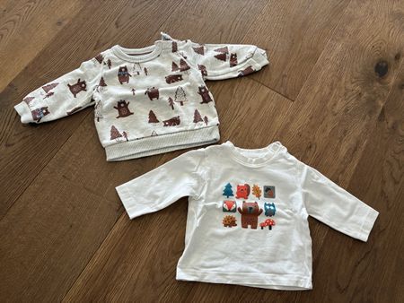 2 süße Pullover Größe 56 Baby für den Herbst 🍂 