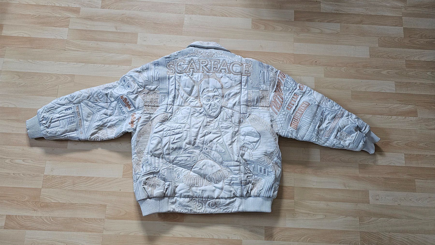 Giacche: Weisse Scarface Lederjacke – Usato da Thalwil venduto da jas_gy5h 1