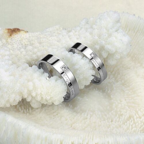 Anelli: 2 Ring Allianzring Endless Love Trauring Bague Alliance – Nuovo (secondo la descrizione) da Prilly venduto da ilyria73 4