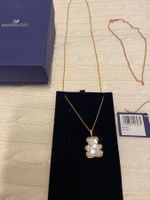Collier Swarovski or rose