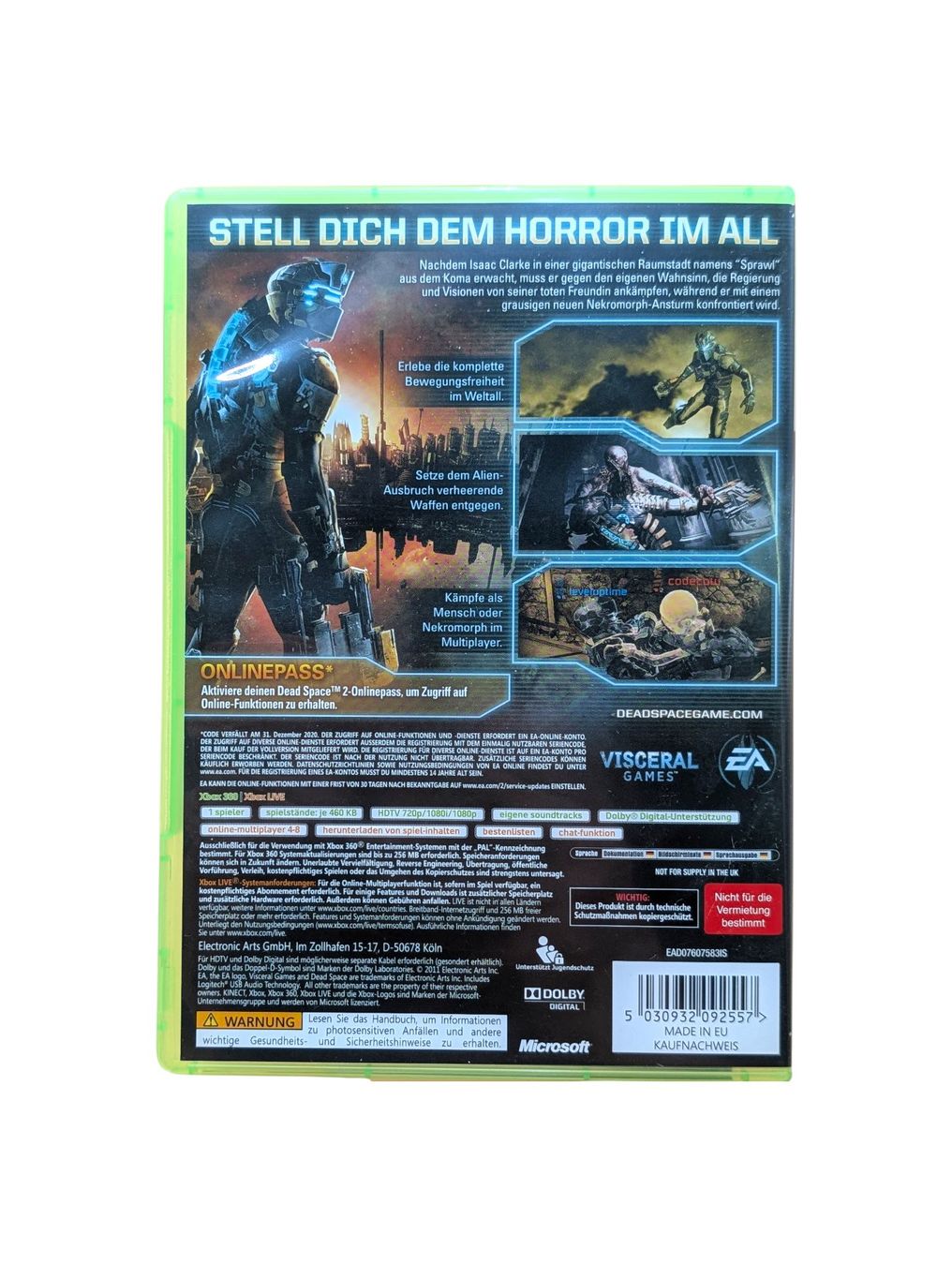 Microsoft Giochi: Dead Space 2 Xbox 360 – Usato da Domat/Ems venduto da IsseldorsShop 1