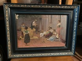 Peinture ancienne Gemälde antik Porcelaine