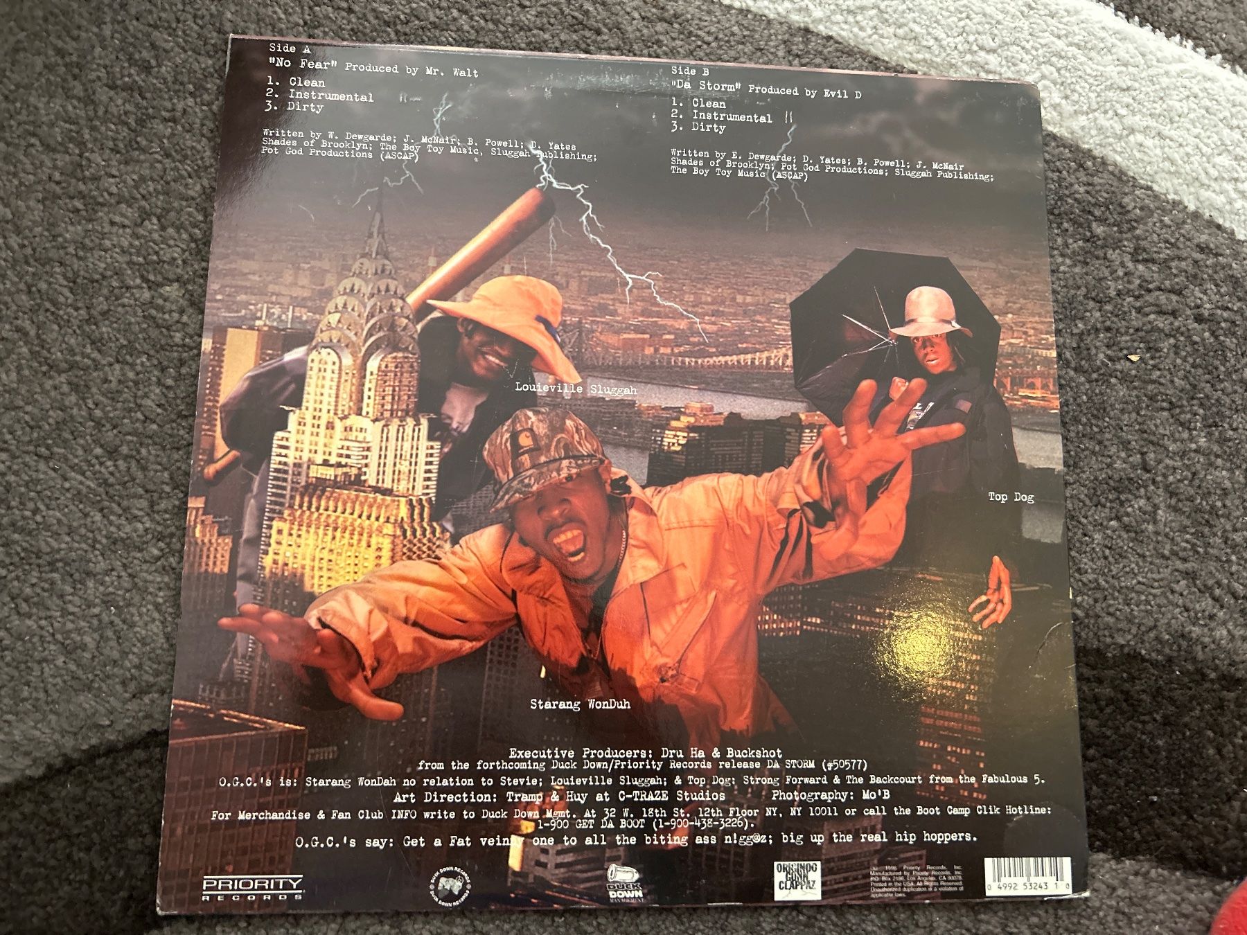 Dischi in vinile: O.G.C - No Fear, 1996, Boot Camp Clik – Usato da Thalwil venduto da eng_yys6 1