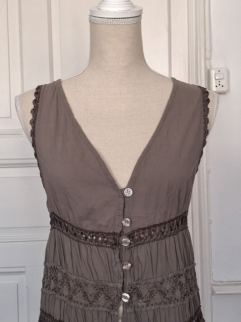 Tops: Top Spitze Taube Gr. S – Gebraucht aus Ried-Brig von Zzyzx 2