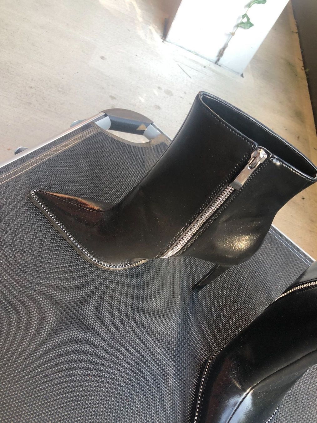 Scarpe da donna: Stiefeletten schwatz mit Glitzer – Nuovo (secondo la descrizione) da Dübendorf venduto da fadrinli 1