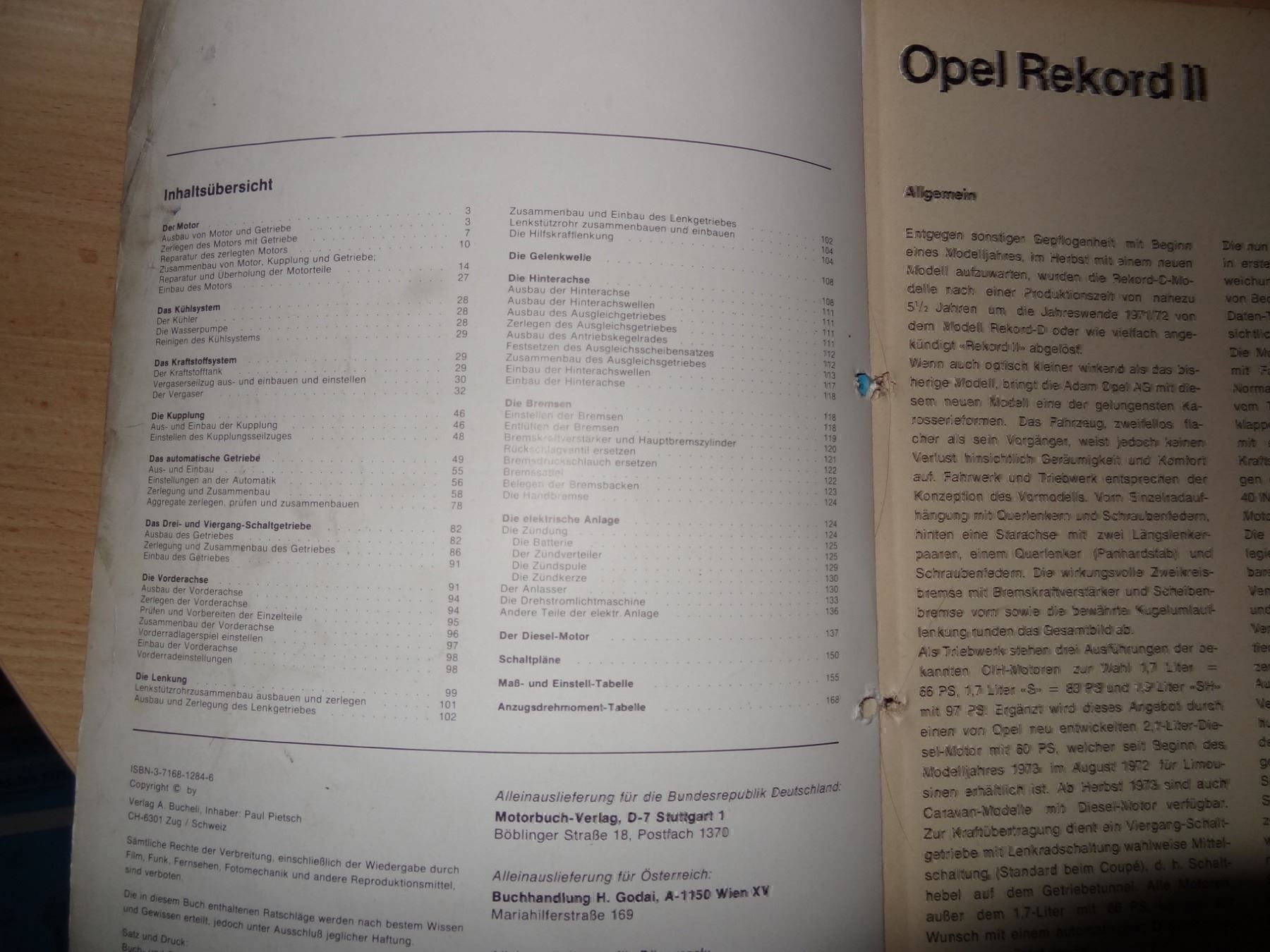 Modellini d'auto: OPEL Rekord II ab 1972. – Usato da Filzbach venduto da Sugi7 1