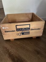 Oerlikon Holzkiste Elektroden Spezial Inox Holzbox