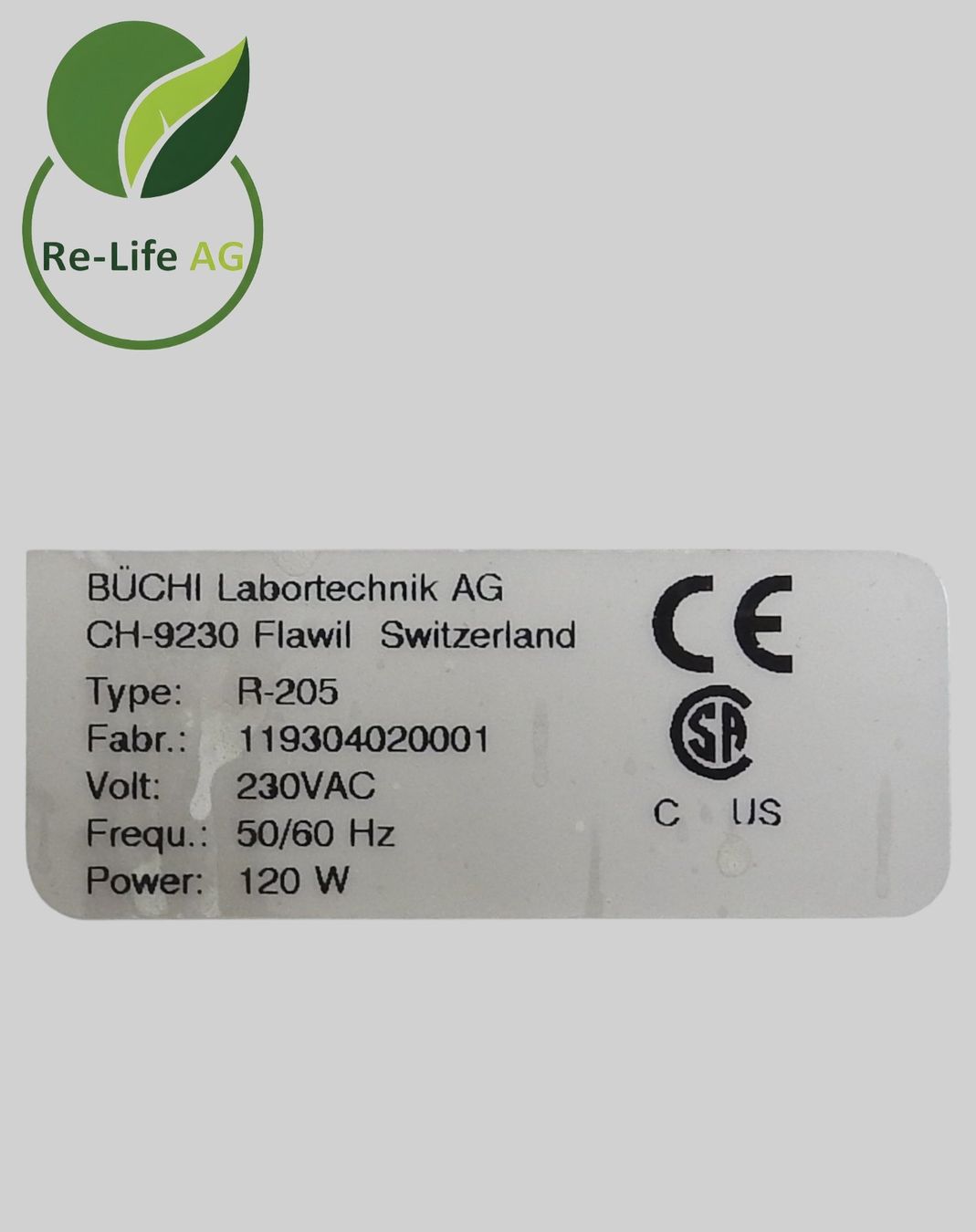 Tutte le macchine: Büchi R 205 Rotary Evaporator System – Usato da Reinach BL venduto da Re-LifeAG_Labor 4