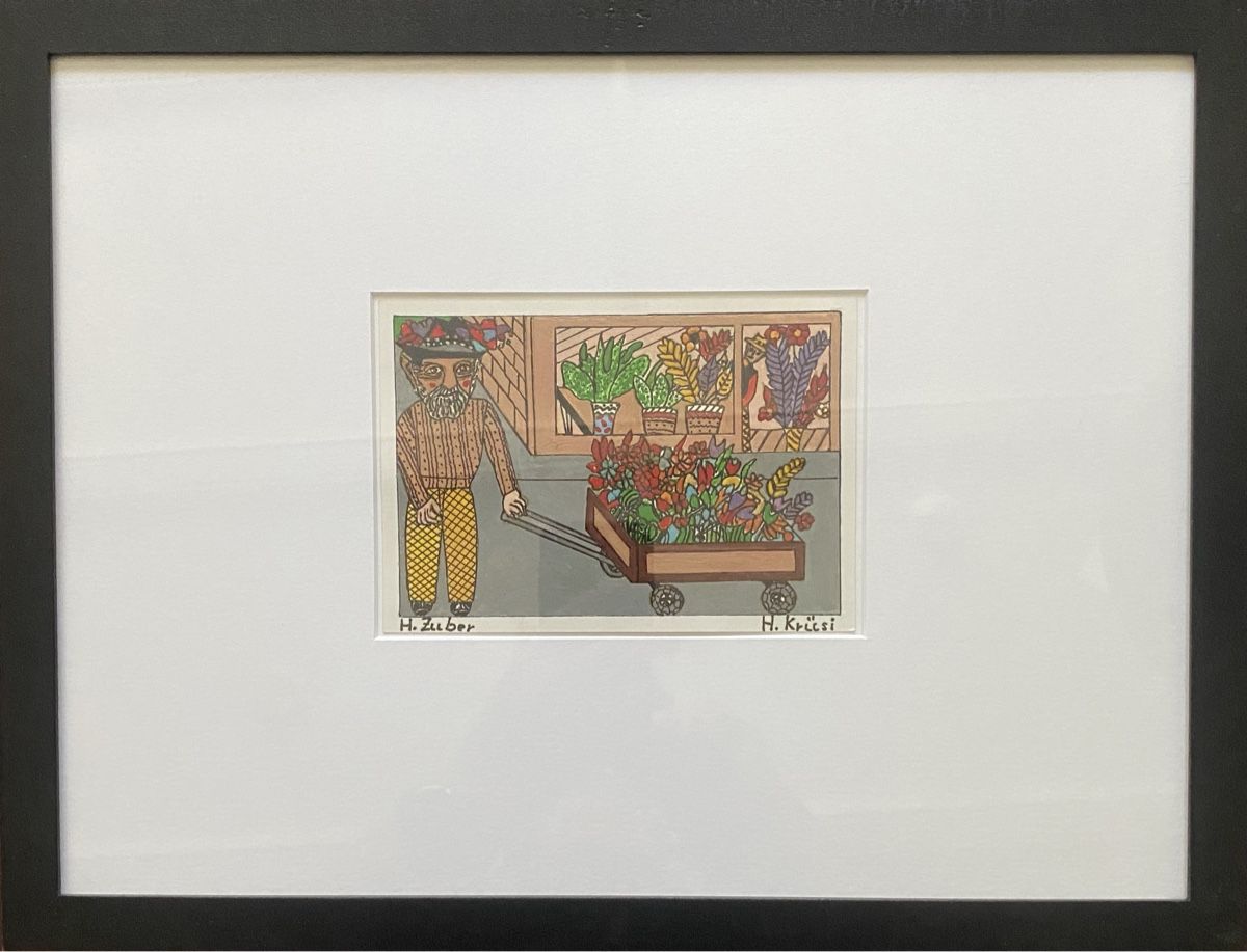 Tableaux: ZUBER HEDI - Hans Krüsi, Aquarell – D'occasion à Bern par art-for-sale 2