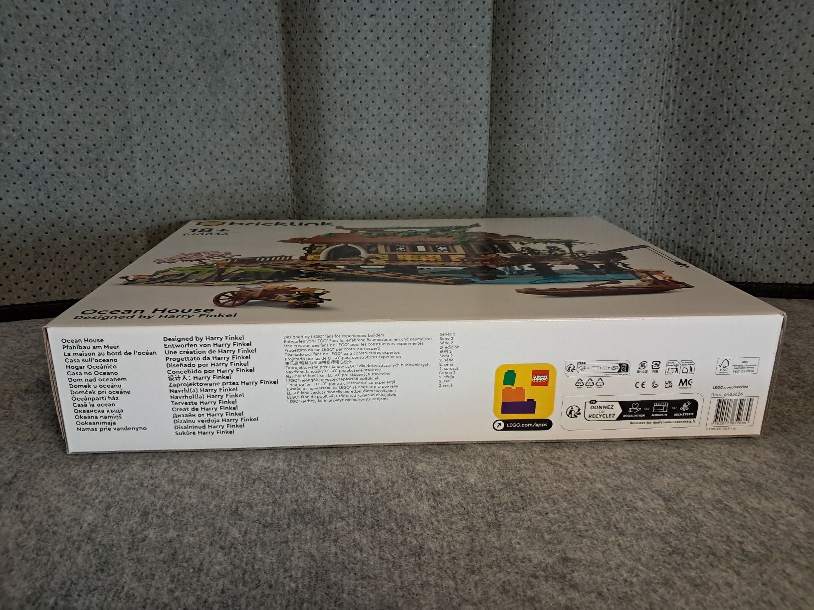 Lego Giocattoli: Lego Bricklink 910036 Pfahlbau am Meer – Nuovo e nell'imballaggio originale da Hornussen venduto da BBGratz 3