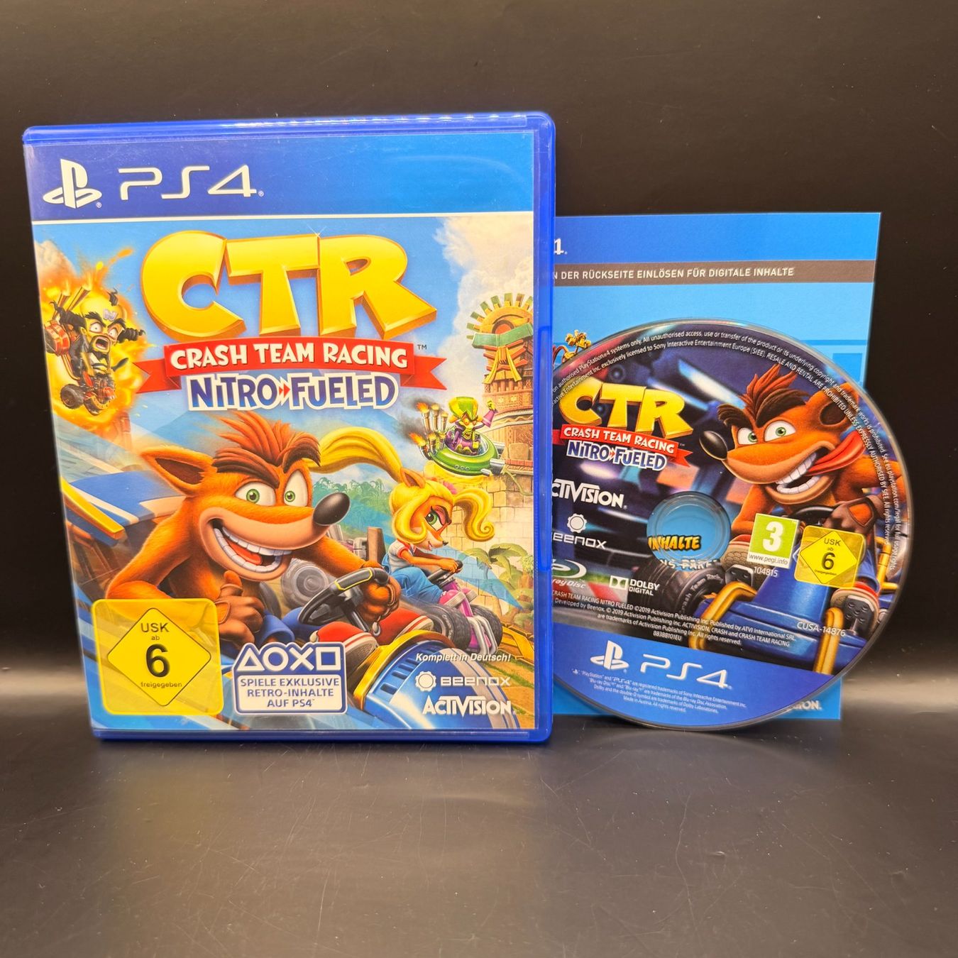 Sony Giochi: PS4 Spiel Crash Team Racing Nitro-Fueled – Usato da Düdingen venduto da Nerdworld
