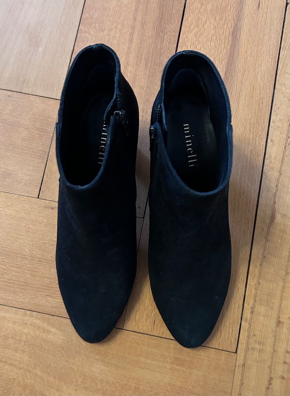 Damenschuhe: Stiefeletten Minelli Wildleder schwarz Gr. 37 – Neu (gemäss Beschreibung) aus Bern von juline