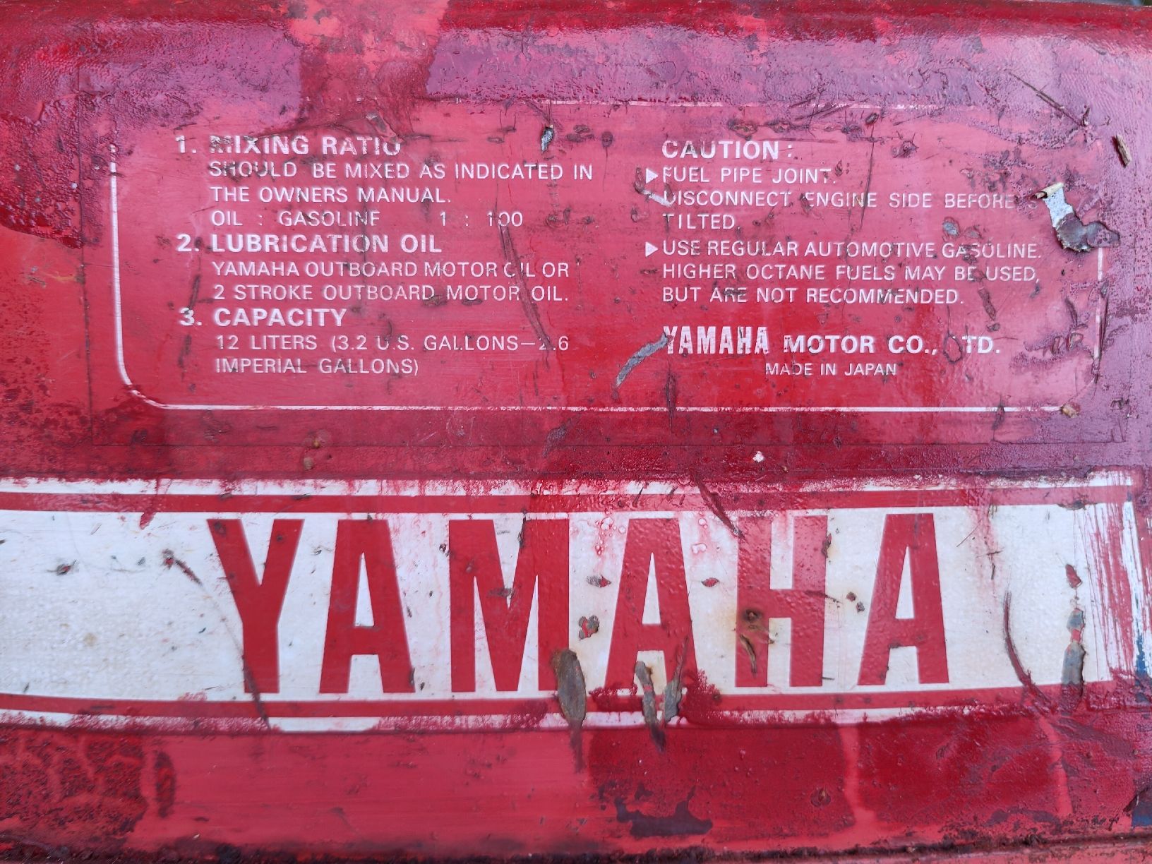 Yamaha Sonstiges Fahrzeugzubehör: Retro Yamaha Benzintank 12l – Gebraucht aus Selzach von Align1493 1